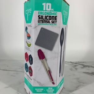 10-Piece Silicone Utensil Set